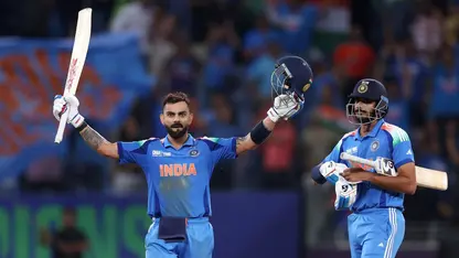 Virat Kohli, Axar Patel (Source: ICC)
