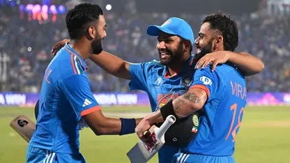 KL Rahul, Virat Kohli and Rohit Sharma