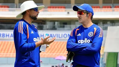 Kuldeep Yadav, Gautam Gambhir (Source: Instagram/kuldeep_18)