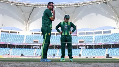 Wahab Riaz and Fatima Sana