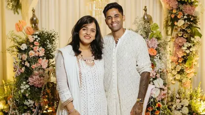 Suryakumar Yadav and his wife Devisha Shetty