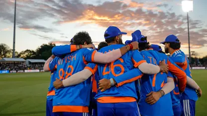 India's T20I team (Source: X/@BCCI)